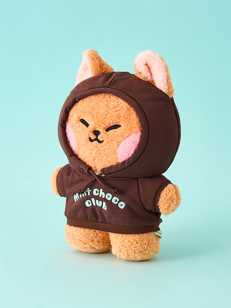 LINE FRIENDS minini chichini ice cream 薄荷巧克力玩偶