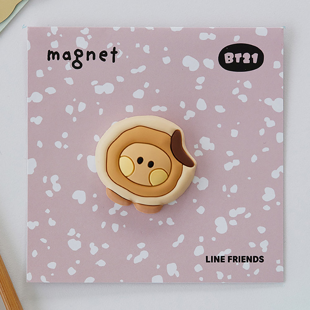 BT21 minini BUNSIK SHOOKY 造型磁鐵