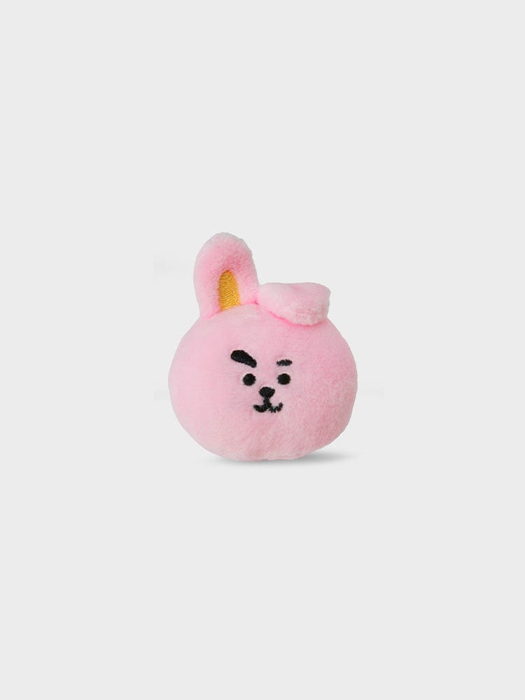 BT21 FASHION COOKY BT21 COOKY QUILTED BAG WITH FACE PLUSH BADGE WINTER EDITION