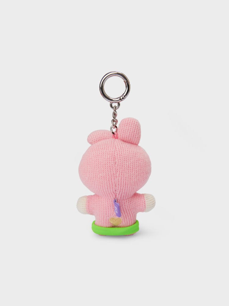 BT21 TOYS COOKY BT21 COOKY KNITTED KEYRING 2024 SEASON'S GREETINGS