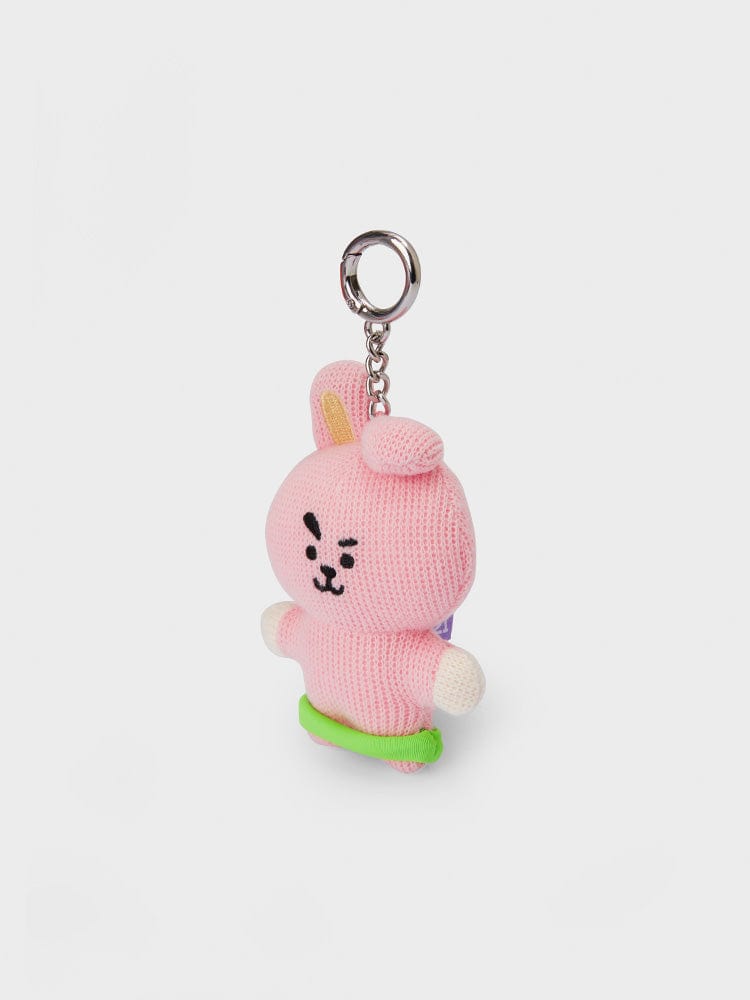 BT21 TOYS COOKY BT21 COOKY KNITTED KEYRING 2024 SEASON'S GREETINGS