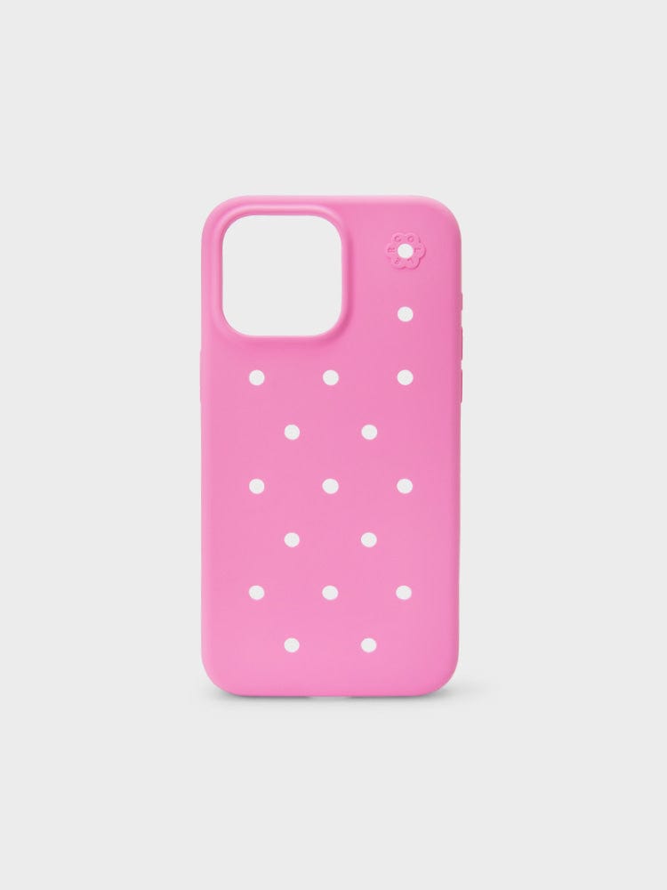COLLER LIVING PRO MAX COLLER iPHONE SILICON HARD PC CASE PINK