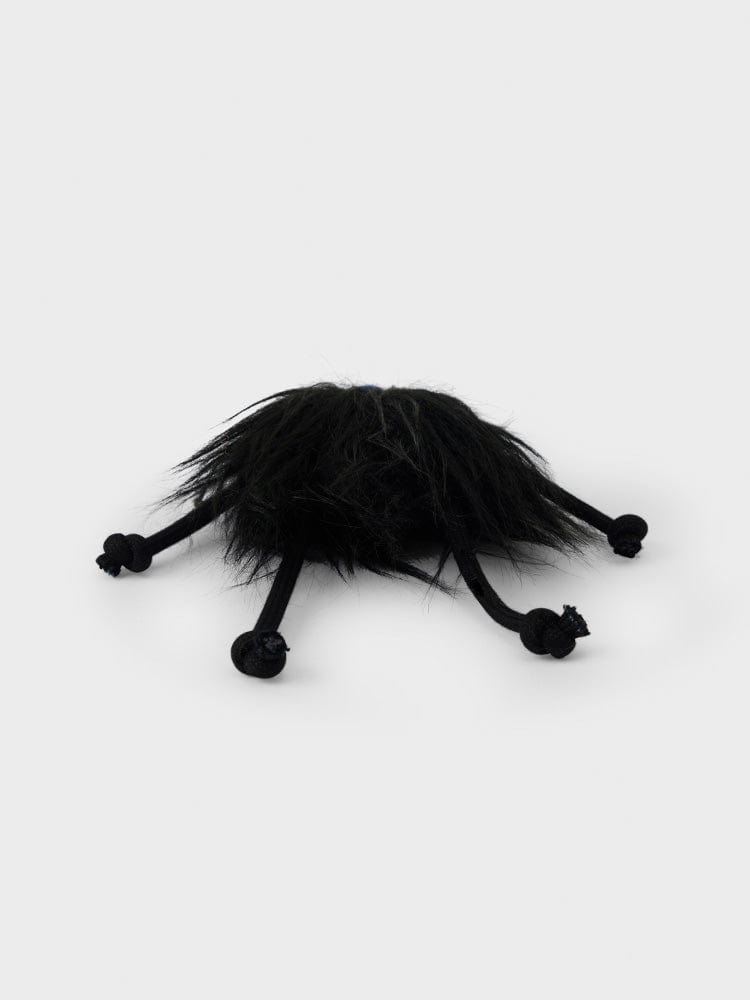 COLLER TOYS BLACK COLLER MINI FURRY DOLL KEYRING BLACK