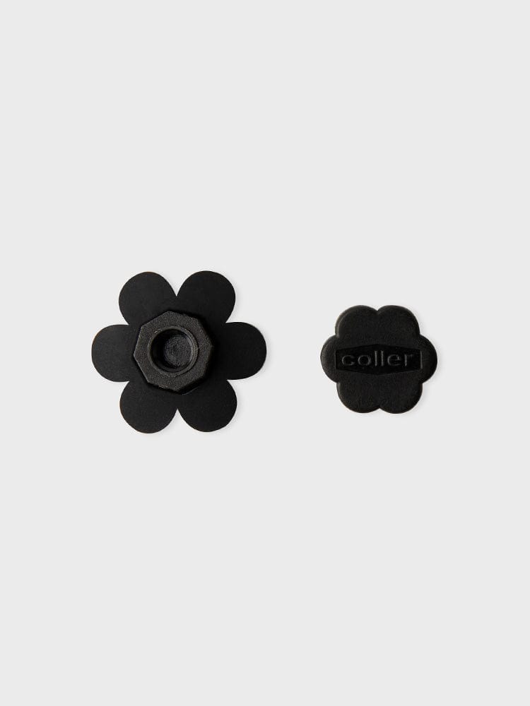 COLLER TOYS BLACK COLLER SMALL FLOWER STICON TYPE A BLACK