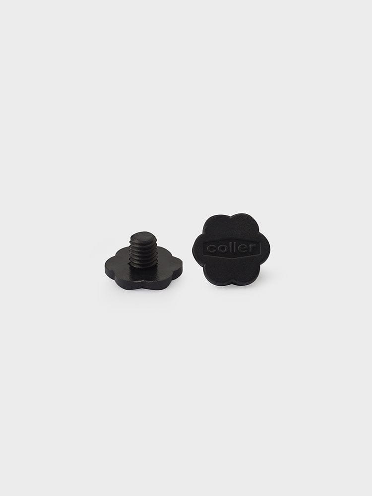 COLLER TOYS BLACK COLLER SMALL FLOWER STICON TYPE A BLACK