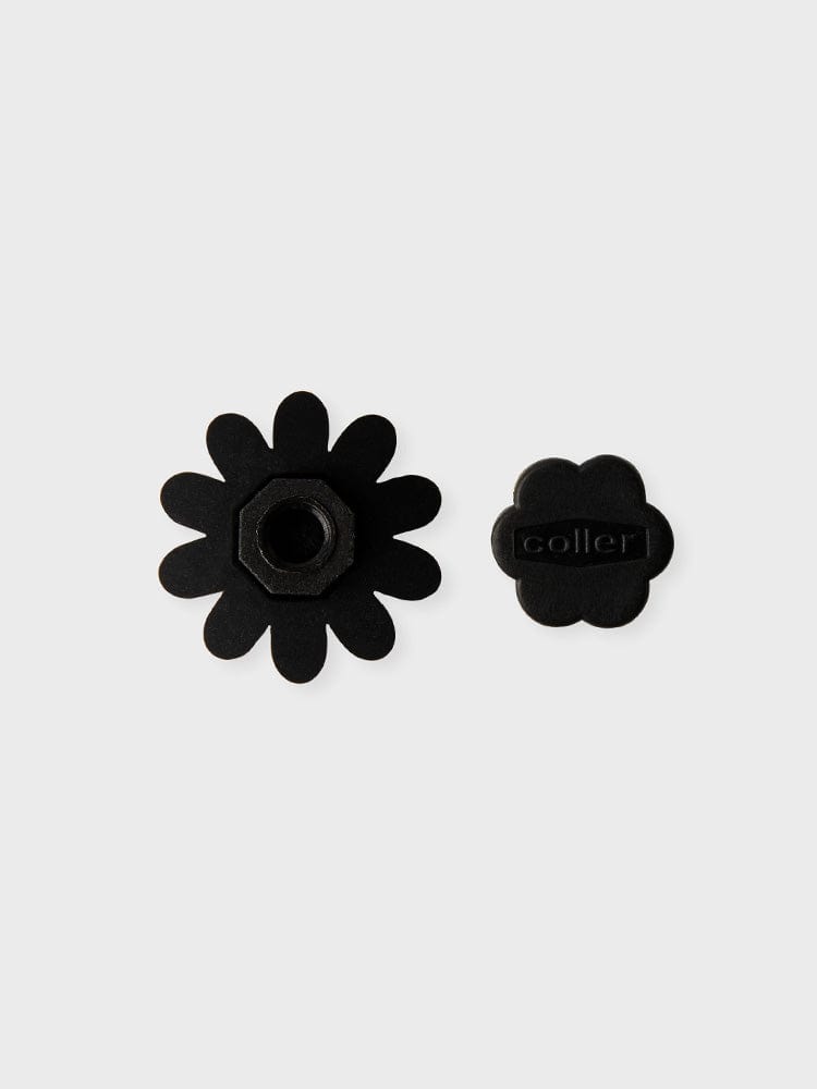 COLLER TOYS BLACK COLLER SMALL FLOWER STICON TYPE C BLACK