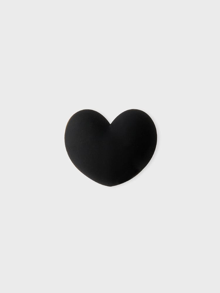 COLLER TOYS BLACK COLLER SMALL HEART SHAPED STICON BLACK