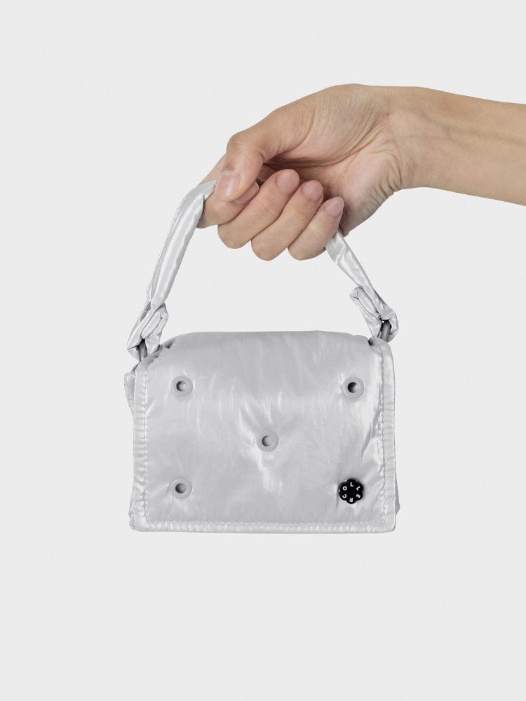 COLLER TOYS GRAY COLLER PETITE TOTE BAG PEARL GRAY