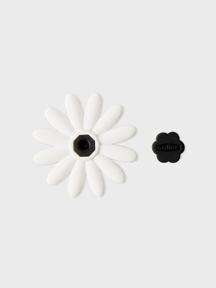 COLLER TOYS WHITE COLLER BIG FLOWER STICON WHITE