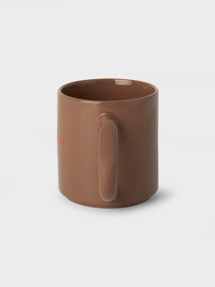 LF LIVING BROWN LINE FRIENDS BROWN MUG