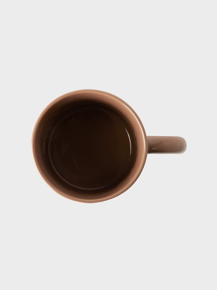 LF LIVING BROWN LINE FRIENDS BROWN MUG