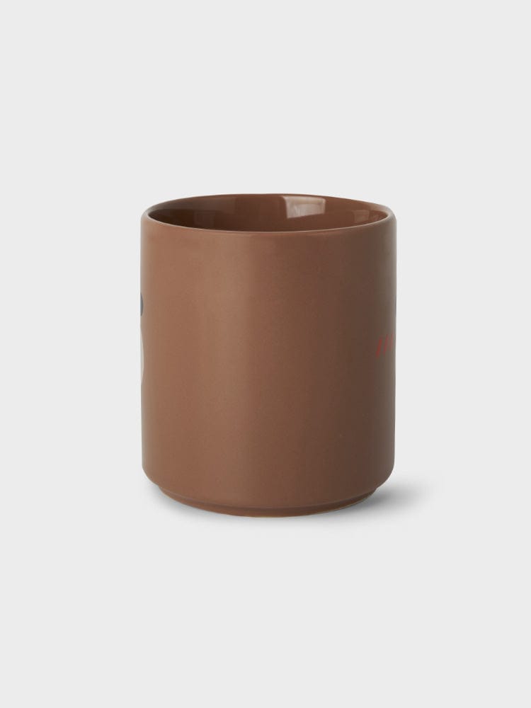 LF LIVING BROWN LINE FRIENDS BROWN MUG