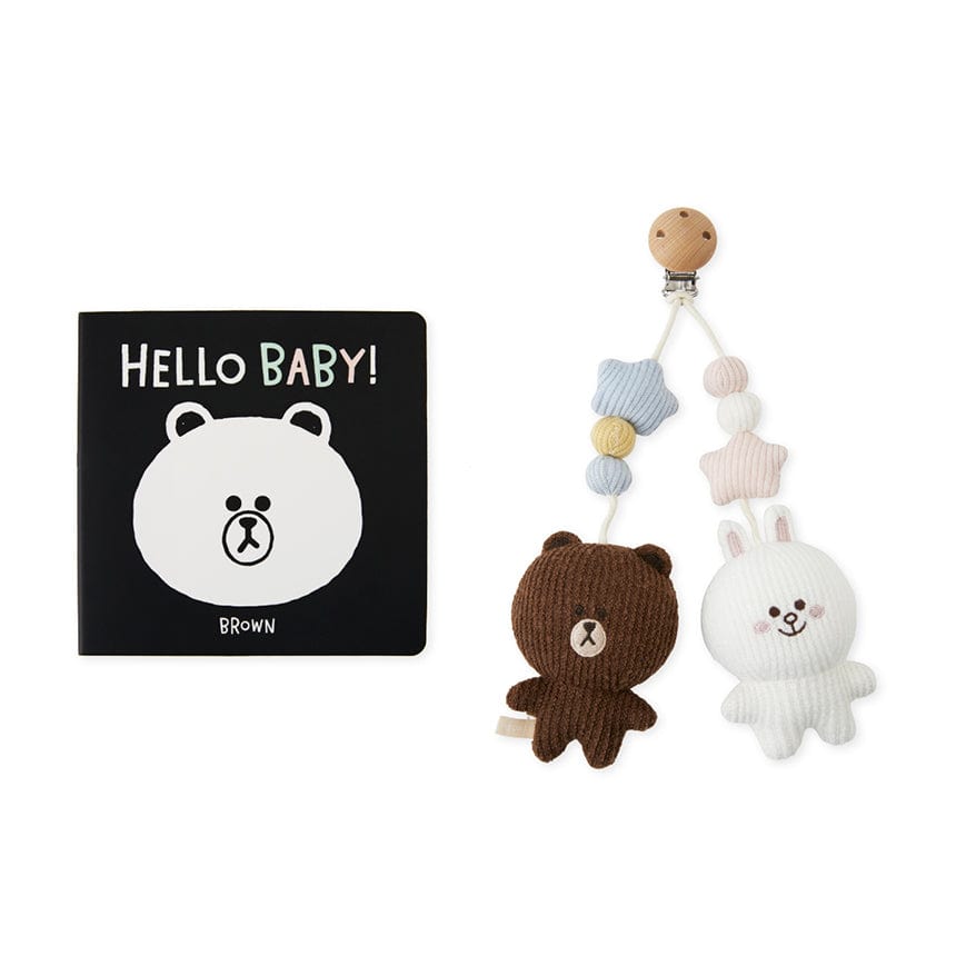 LINE FRIENDS COLLECTION STORE TOYS LINE FRIENDS INFANT DOLL MOBILE GIFT SET