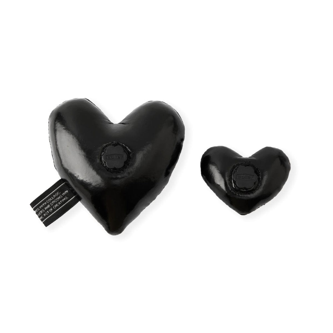 LINE FRIENDS TOYS BLACK COLLER PADDED BLACK HEART STICON SET (2P)