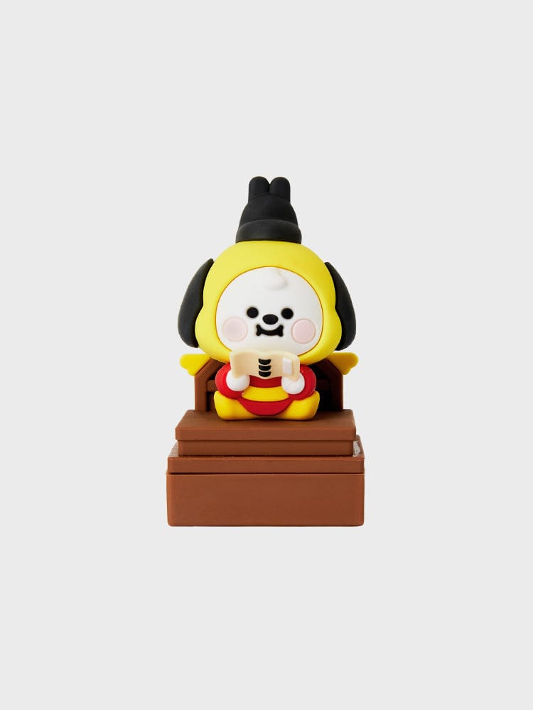 LINE FRIENDS TOYS CHIMMY BT21 CHIMMY BABY KING STAMP K-EDITION