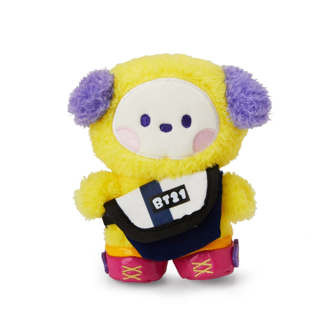 LINE FRIENDS TOYS CHIMMY BT21 CHIMMY minini STEREO STANDING DOLL